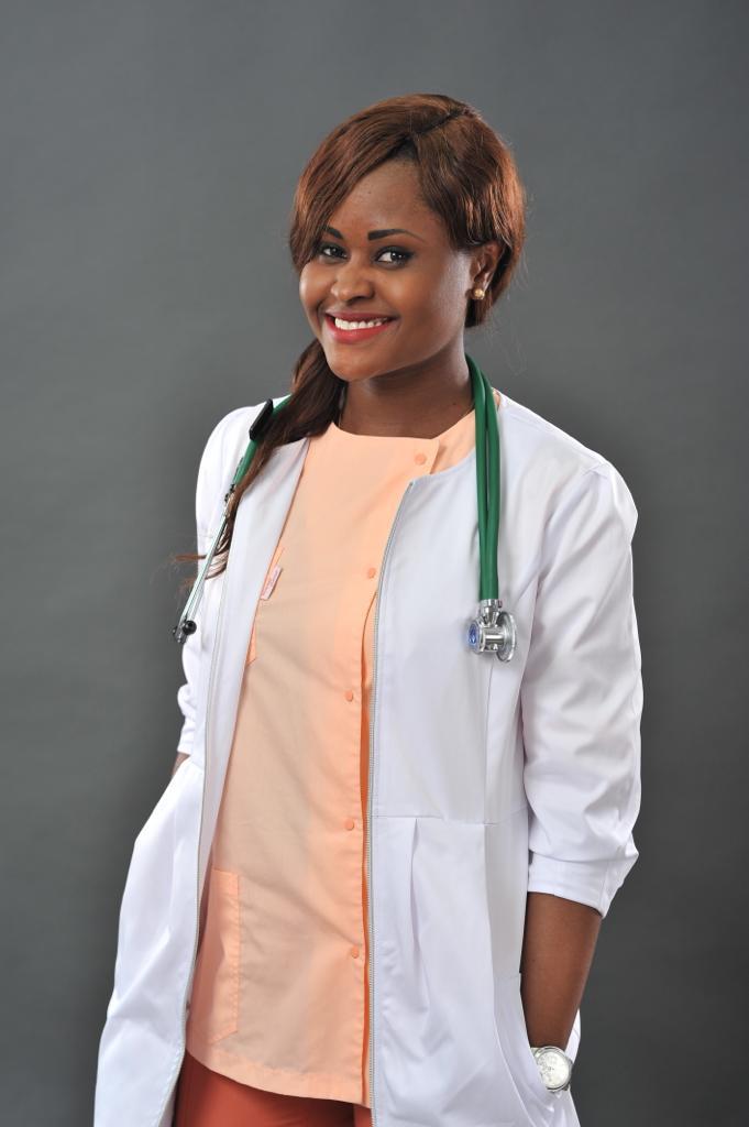 Portrait of Dr. Patience Tsavnande, medical doctor and founder inspiration